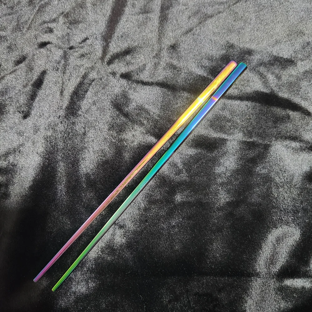 Rainbow Stainless Steel Chopsticks